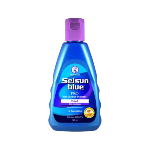 Selsun Blue Shampoo 2-in-1 Anti Dandruff (Purple) 120ml