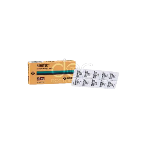 Renitec 20mg Tablet 10s (Strip)