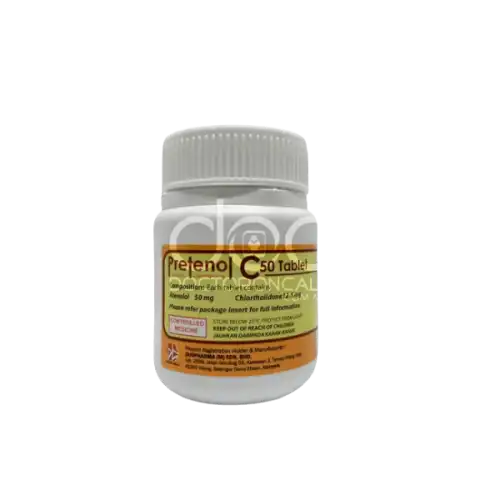 Pretenol C 50mg Tablet 30s (Bottle)