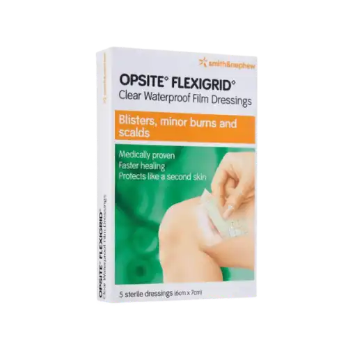 Smith & Nephew Opsite Flexigrid (6cmx7cm) 5s