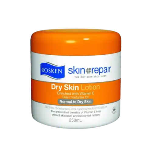Rosken Dry Skin Lotion With Vit E 250ml