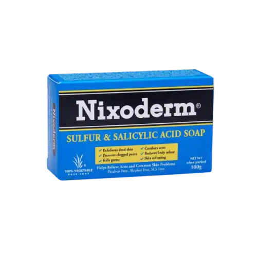 Nixoderm Sulfur & Salicylic Acid Soap 100g