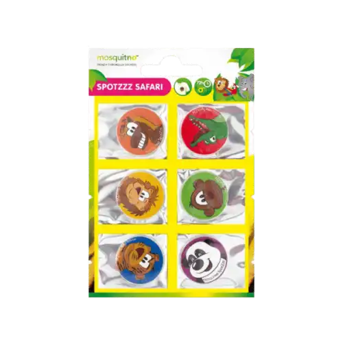 Mosquitno Spotzzz Stickers Repellent 6s