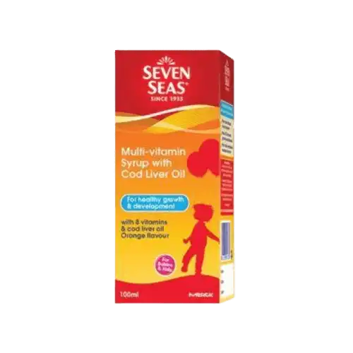 Seven Seas Multivitamin Syrup with Cod Liver Oil 100ml