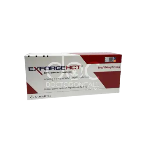 Exforge HCT 5/160/12.5mg Tablet 28s (Box)