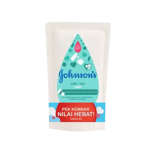 Johnson's Baby Bath Milk + Rice 1000ml
