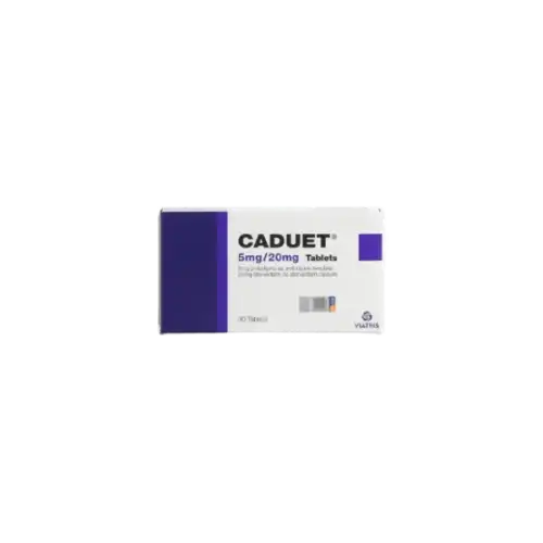 Caduet (Amlodipine + Atorvastatin) 5/20mg Tablet 10s (Strip)