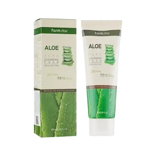 Farm Stay Aloe Pure Cleansing Foam 180ml