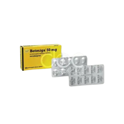 Betmiga (Mirabegron) 50mg Tablet 30s (Box)