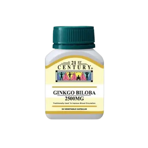 21st Century Ginkgo Biloba 2500mg Capsule 30s