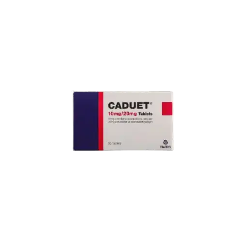 Caduet (Amlodipine + Atorvastatin) 10/20mg Tablet 10s (Strip)