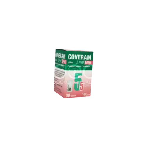 Coveram (Amlodipine + Perindopril) 5/5mg Tablet 30s (Box)