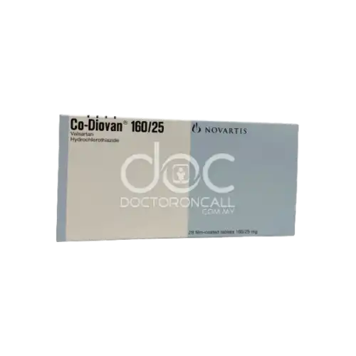 Co-Diovan 160/25mg Tablet 14s (Strip)