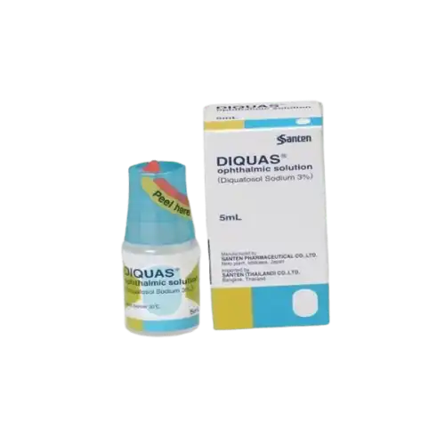 Diquas (Diquafosol) 3% Ophthalmic Solution 5ml