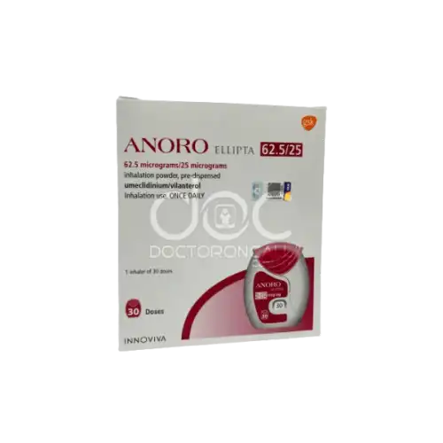 Anoro Ellipta 62.5/25mcg Accuhaler 30 Doses