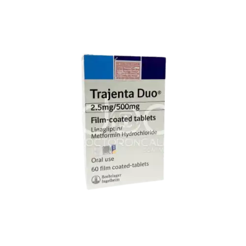 Trajenta Duo (Linagliptin + Metformin) 2.5/500mg Tablet 60s (Box)