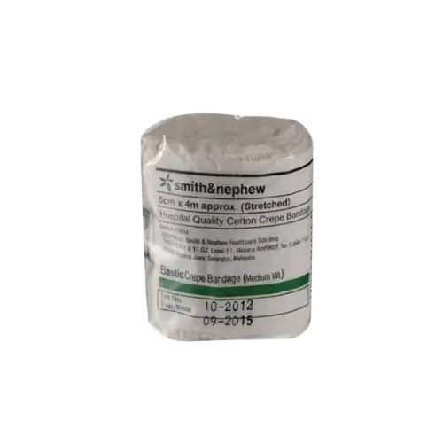 Smith & Nephew Elastic Crepe Bandage (Medium Weight) 5cm x 4m