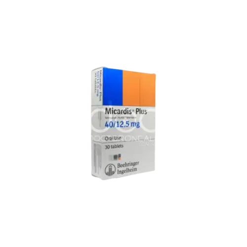 Micardis Plus (Hydrochlorothiazide + Telmisartan) 40/12.5mg Tablet 10s (Strip)