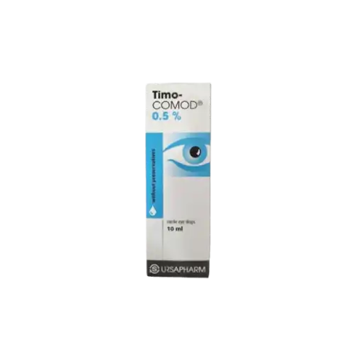Timo-Comod (Timolol) 0.5% Eye Drop 10ml