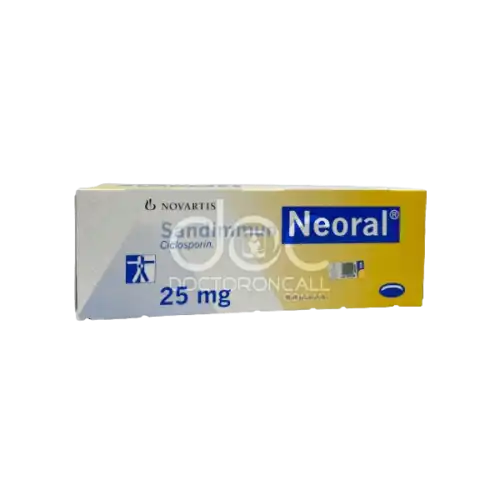 Sandimmun Neoral (Cyclosporine) 25mg Capsule 50s (Box)