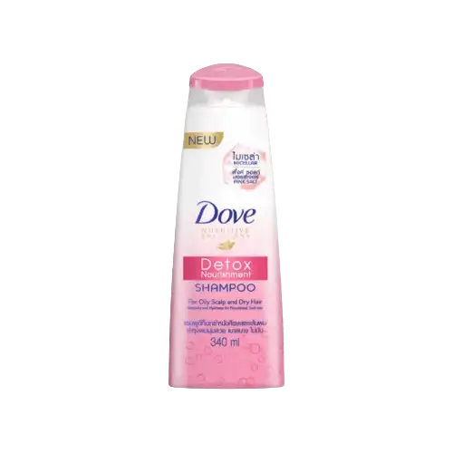 Dove Detox Nourishment Shampoo 340ml