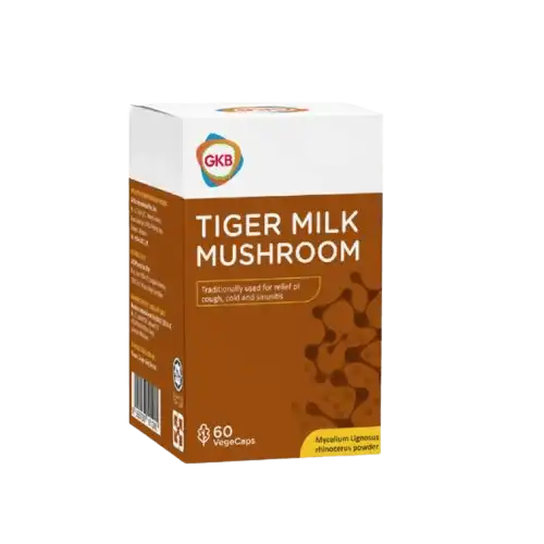 GKB Tiger Milk Mushroom 490mg Vegecap 60s