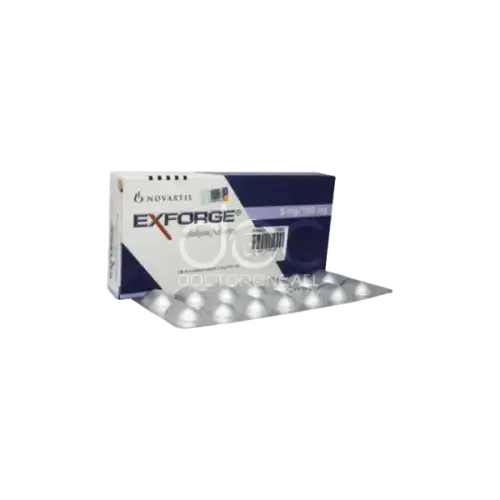 Exforge (Amlodipine + Valsartan) 5/160mg Tablet 14s (Strip)