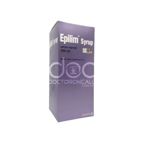 Epilim (Sodium Valproate) 200mg/5ml Syrup 300ml