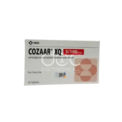 Cozaar XQ (Losartan + Amlodipine) 5/100mg Tablet 10s (Strip)