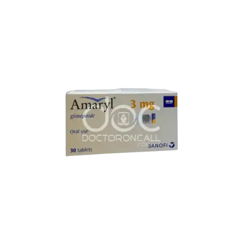 Amaryl 3mg Tablet 15s (Strip)