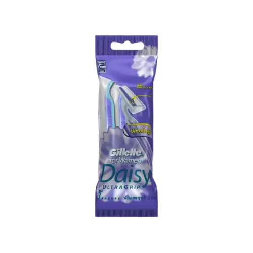 Gilette Women Daisy Ultra Grip Poly Bag Razor 3s