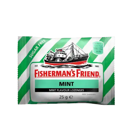 Fishermans Sugar Free Mint Lozenges 25g