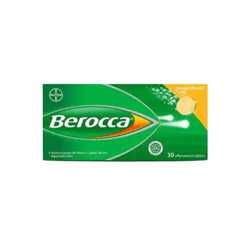 Berocca Effervescent Tablet 30s Orange