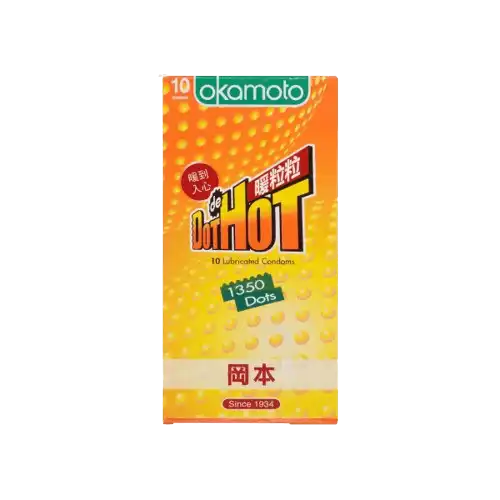 Okamoto Dot De Hot Condom 10s