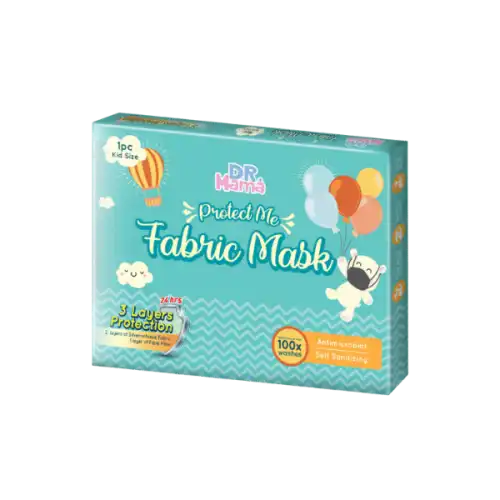 Dr.Mama Proctect Me Kids Size 3ply Fabric Mask 1s