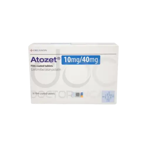 Atozet (Atorvastatin + Ezetimibe) 10/40mg Tablet 30s (Box)