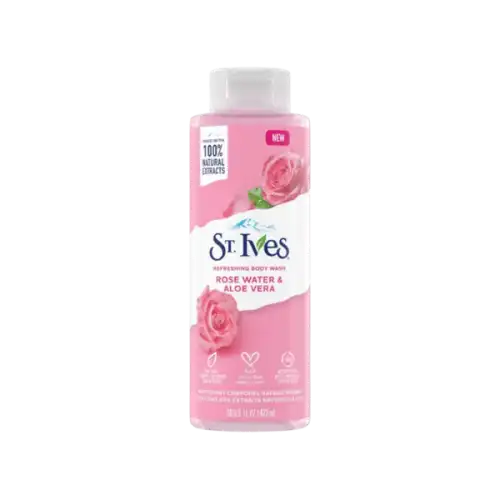 St. Ives Body Wash - Rose Water And Aloe vera 473ml