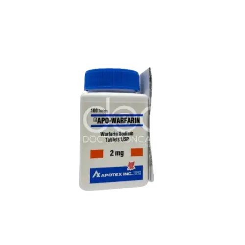 Apo-Warfarin 2mg Tablet 100s (Bottle)