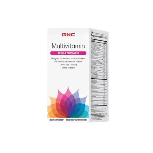 GNC Multivitamin Mega Women Time Release Tablet 30s