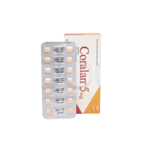 Coralan (Ivabradine) 5mg Tablet 14s (Strip)