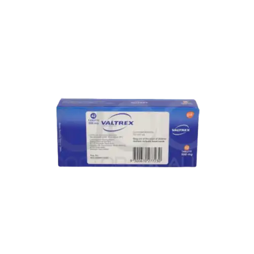 Valtrex (Valacyclovir) 500mg Tablet 10s (Box)