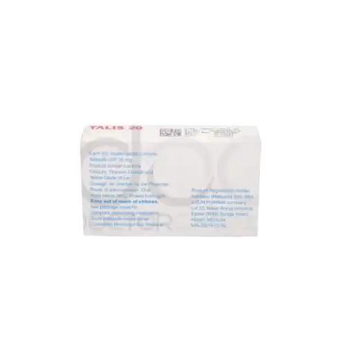 Talis (Tadalafil) 20mg Tablet 4s (Box)