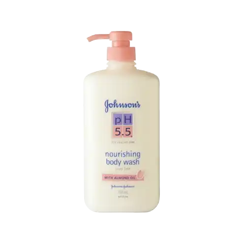 Johnson's pH5.5 Nourishing Body Wash with Almond Oil 1L FOC 250ml