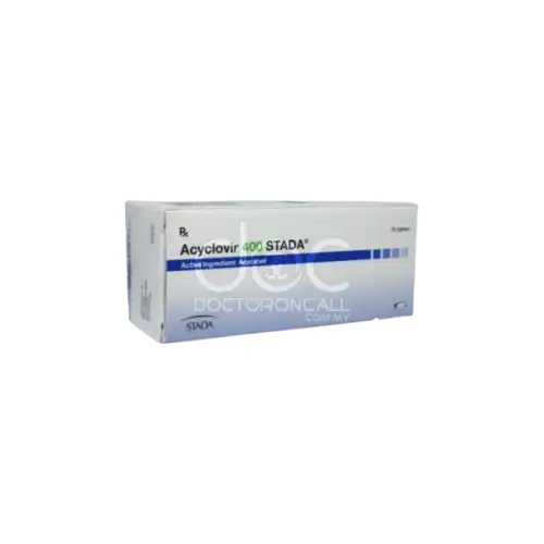 Acyclovir Stada 400mg Tablet 5s (Strip)