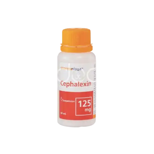 Pharmaniaga Cephalexin Oral Suspension 125mg/5ml 60ml