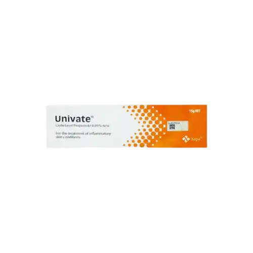 Univate (Clobetasol) 0.05% Cream 15g