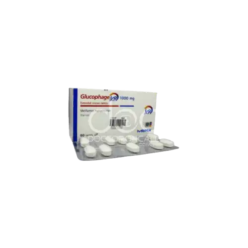 Glucophage XR (Metformin) 1000mg Tablet 10s (strip)