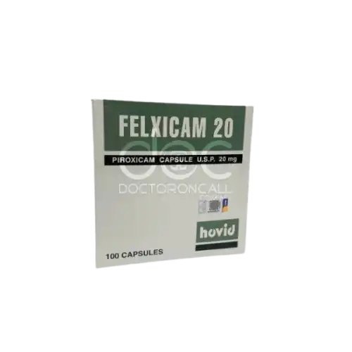 Felxicam (Piroxicam) 20mg Tablet 100s (Box)