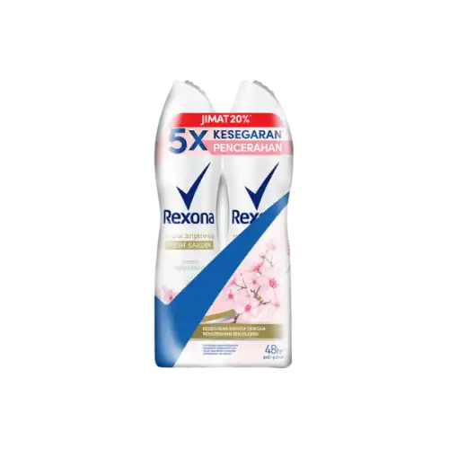 Rexona Women Spray - Fresh Sakura 150mlx2 (Twin Pack)