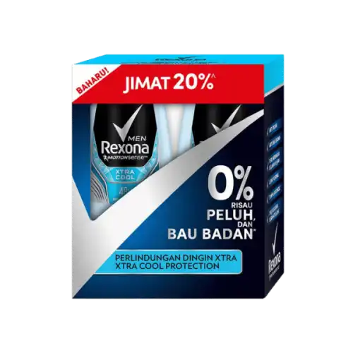 Rexona Men Roll On - Xtra Cool 50mlx2 (Twin Pack)